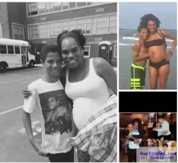 Shocking! Woman Gets Pregnant for Her 15-year-old Son and Shares the News on Facebook (Photo)